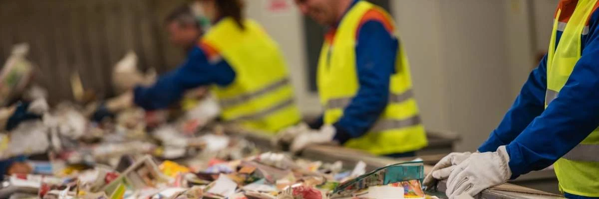 trabajar en centros de reciclaje